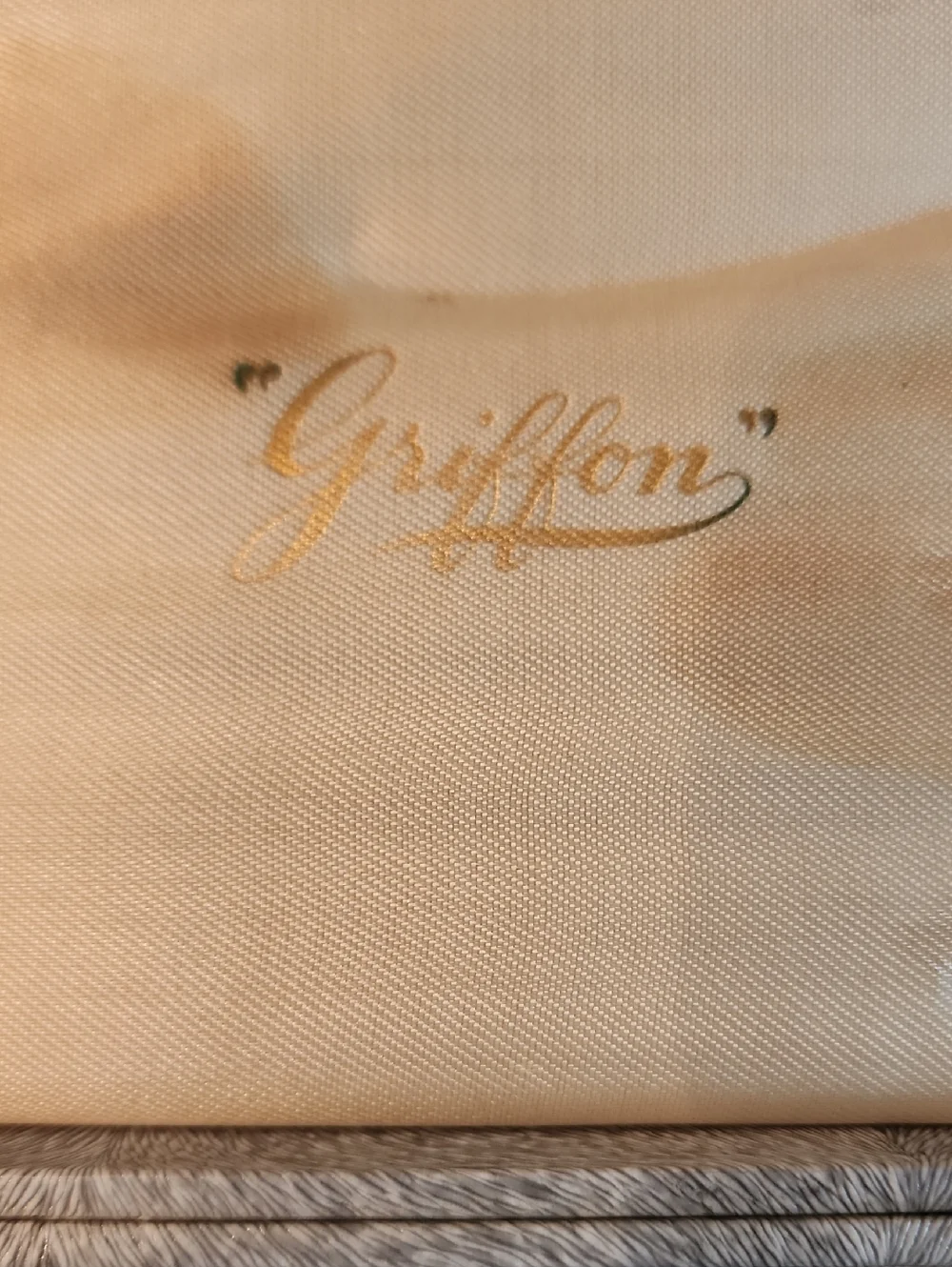 Griffon Stainless Steel Carving Set with Silver Overlay French Ivory Handles